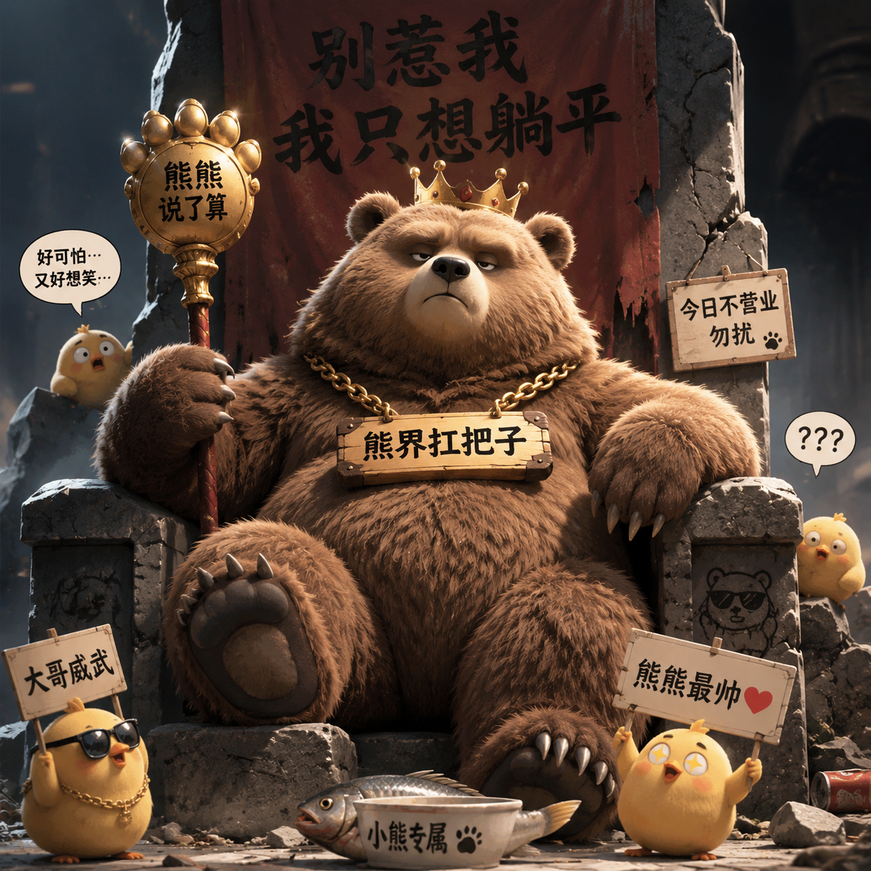 霸气熊熊的头像-黑泊基地
